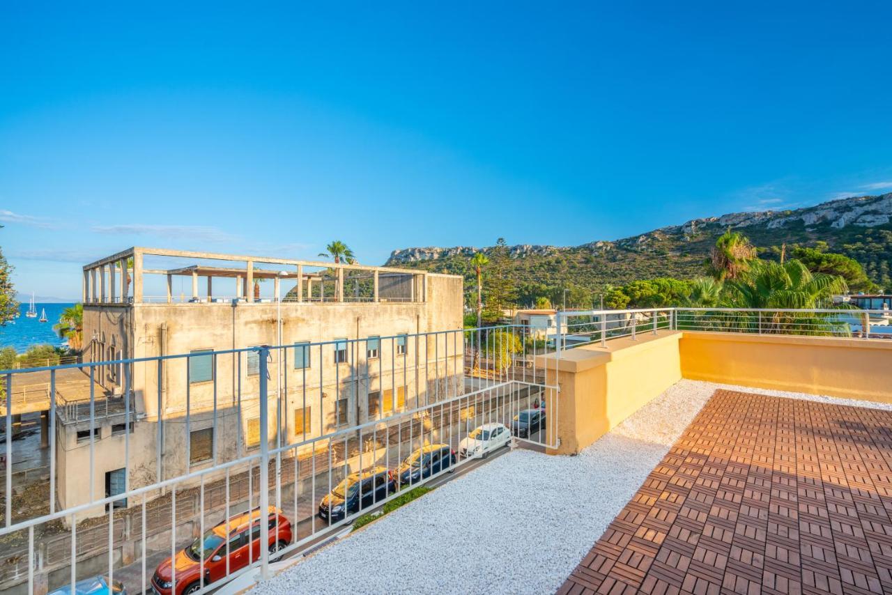 Terrazza Sella Del Diavolo - Vista Mare - Wifi Ac Apartment Cagliari Bagian luar foto