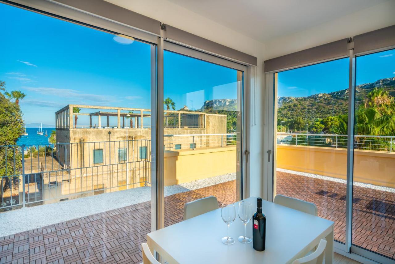 Terrazza Sella Del Diavolo - Vista Mare - Wifi Ac Apartment Cagliari Bagian luar foto