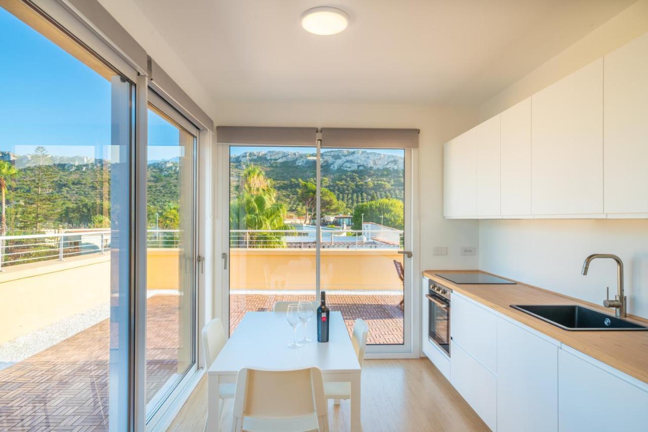 Terrazza Sella Del Diavolo - Vista Mare - Wifi Ac Apartment Cagliari Bagian luar foto