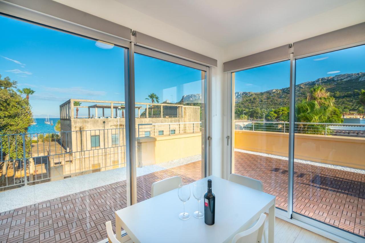 Terrazza Sella Del Diavolo - Vista Mare - Wifi Ac Apartment Cagliari Bagian luar foto